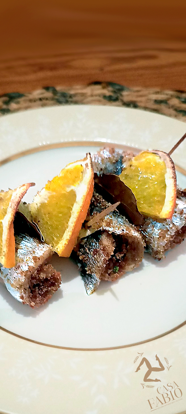 Sardines à la beccafico